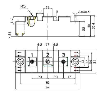 h bridge igbt module