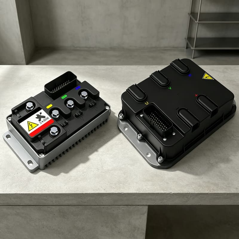 كيف يقوم جهاز التحكم بالمحرك بحل مشكلة استهلاك الطاقة من خلال وحدة MOSFET؟