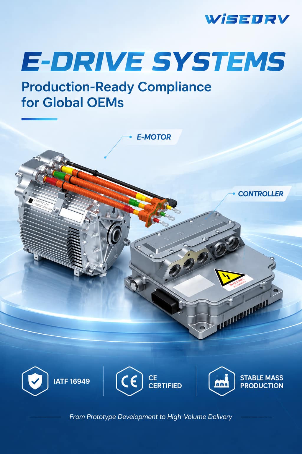 Consistent Batch Quality Electric Vehicle Powertrain